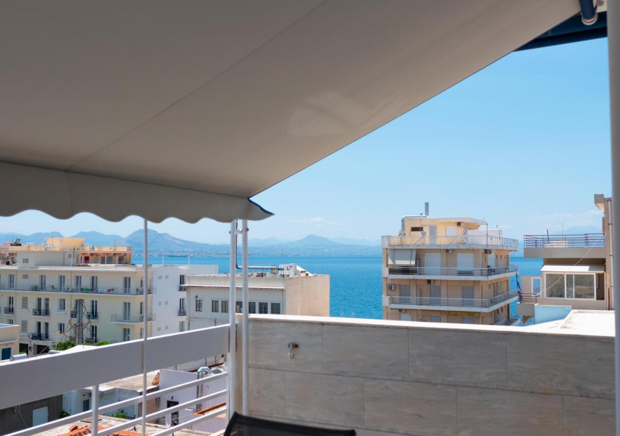 Ferienwohnung Whitehouse Loutraki Exterior foto